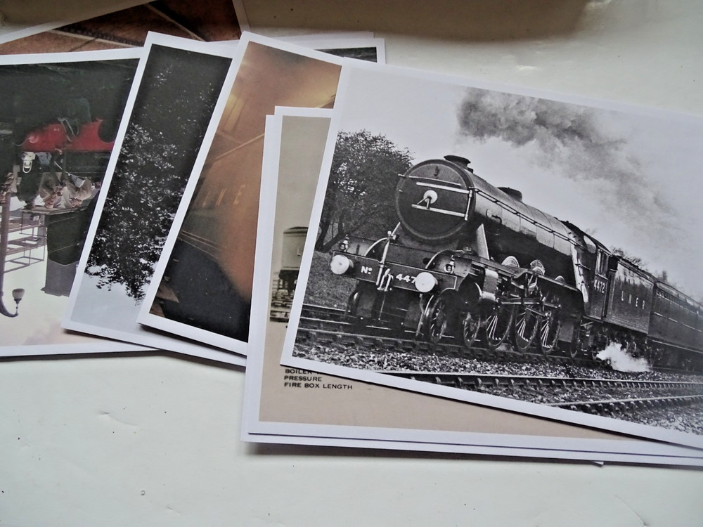 Marks & Spencer Flying Scotsman Writing Set - Railway Engine