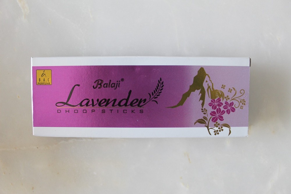 Balaji Lavender Dhoop Sticks, 10 Sticks