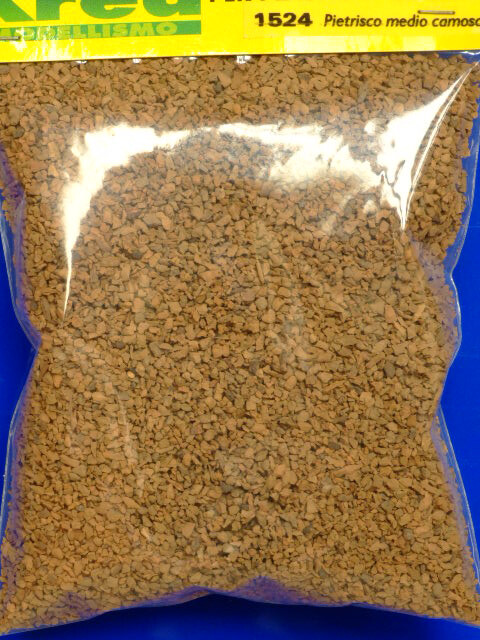 Solid cork stone for plastic or diorama HOgr.30 - Krea 1524