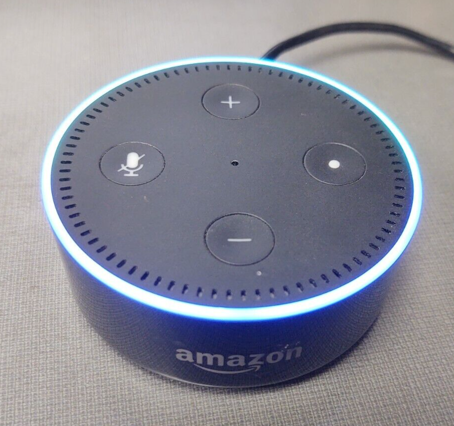 Amazon Echo Dot Smart Speaker - 2nd Generation RS03QR Black
