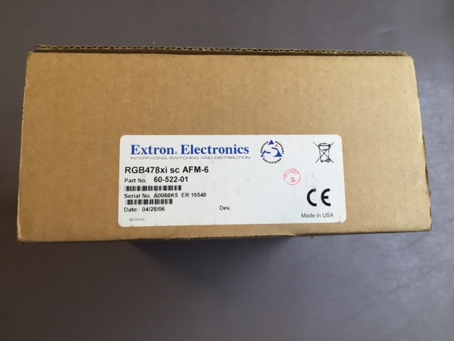 EXTRON RGB 478 xi SC AFM-6