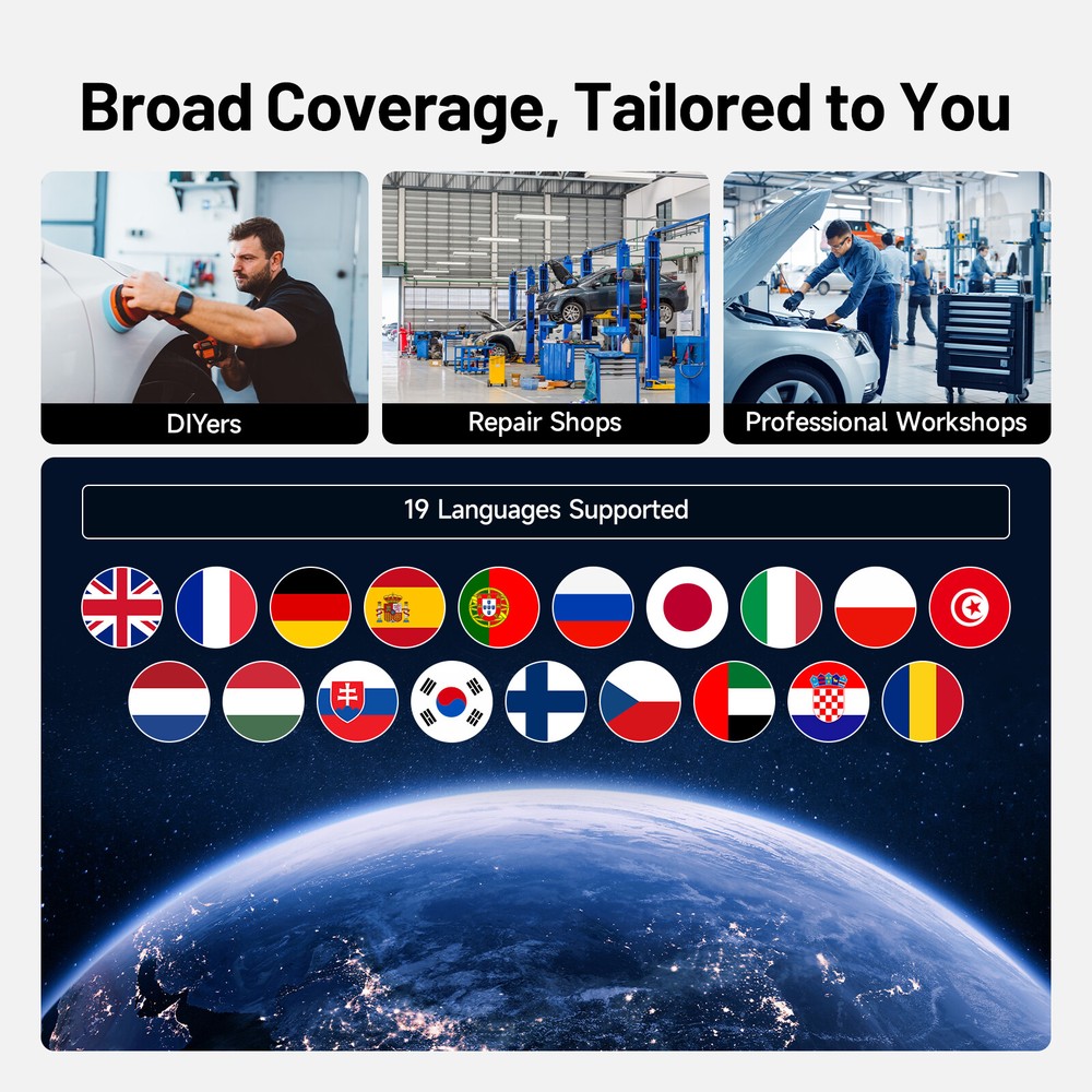 TOPDON ArtiDiag800BT 2 OBD2 Full System Diagnostic Scanner Tool TPMS Wireless