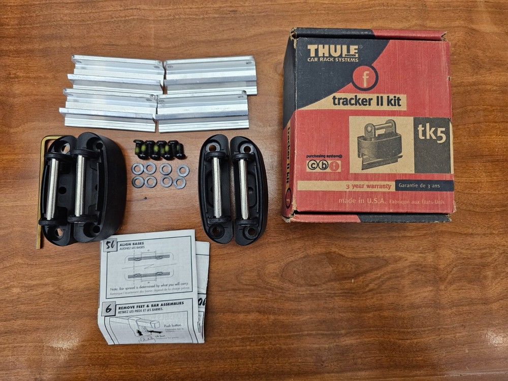 NEW - Thule TK5 Tracker II Kit