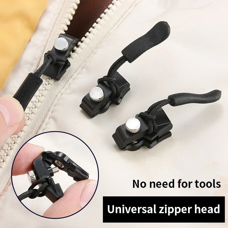 12 Pack Universal Quick‑Fix Zipper Repair Kit– Detachable Slider Replacement