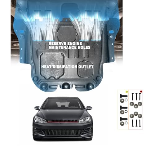 Engine Guards Mud Flaps for VW Golf MK7 2015-2024 Front Engine Splash Shield