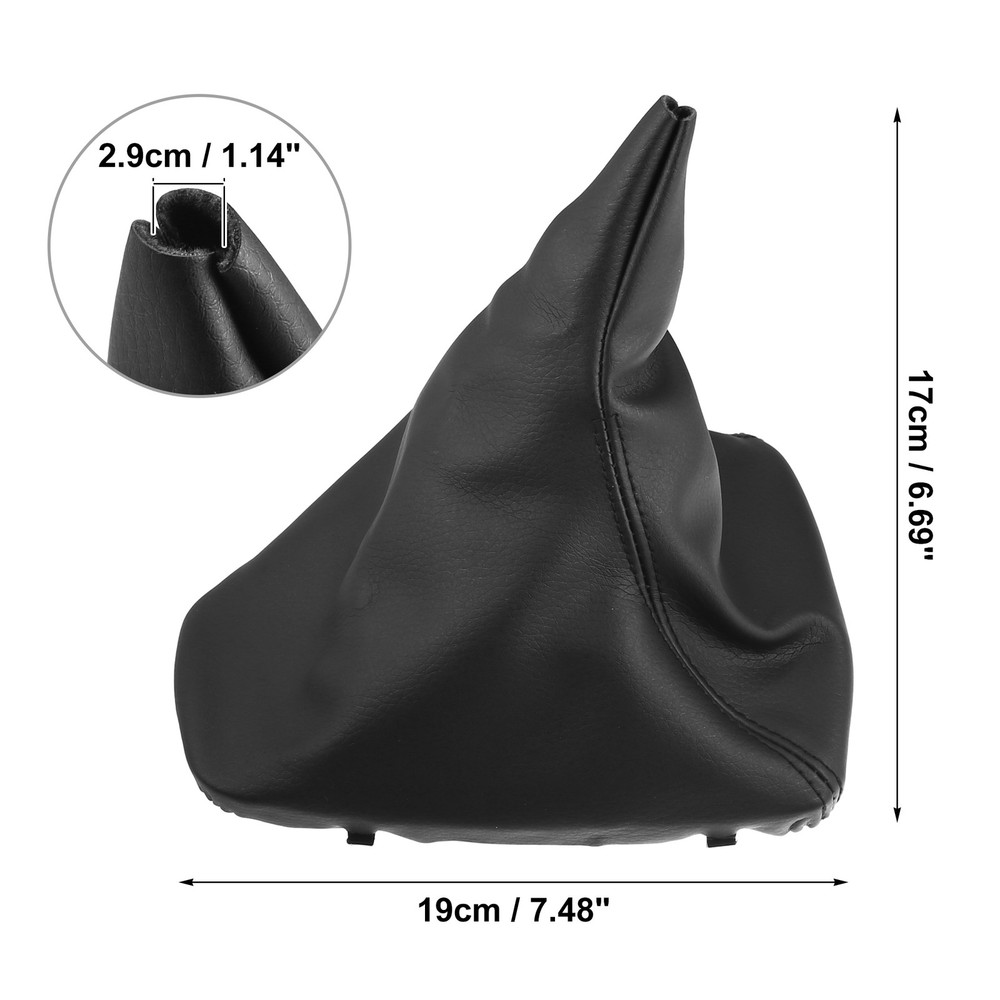 Pack of 1 for BMW E90 E91 E92 E93 Shift Boot Cover Gear Shift Knob Gaiter Boot