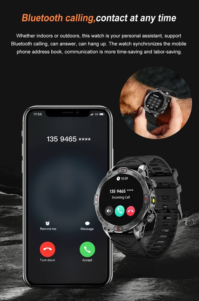 Full Touch Screen Smartwatch with Step Counting and Calorie Calculation For IOS