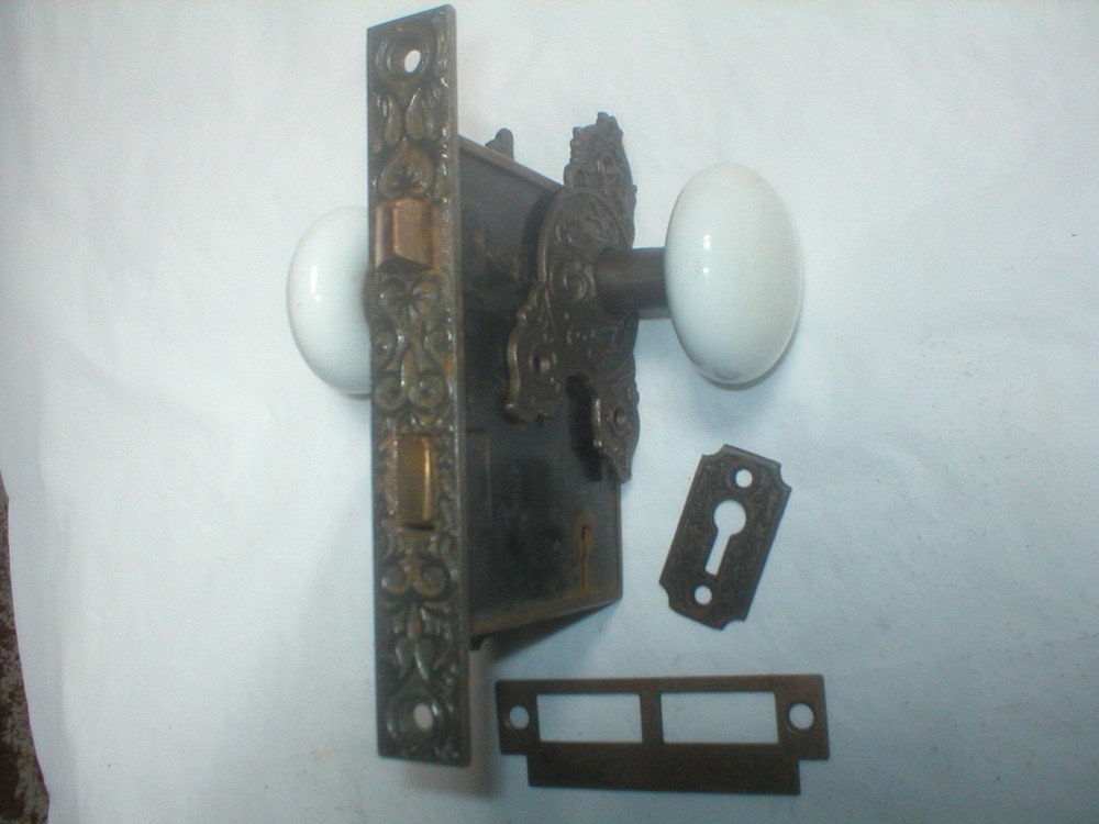 Antique Victorian Decorative Door Hardware