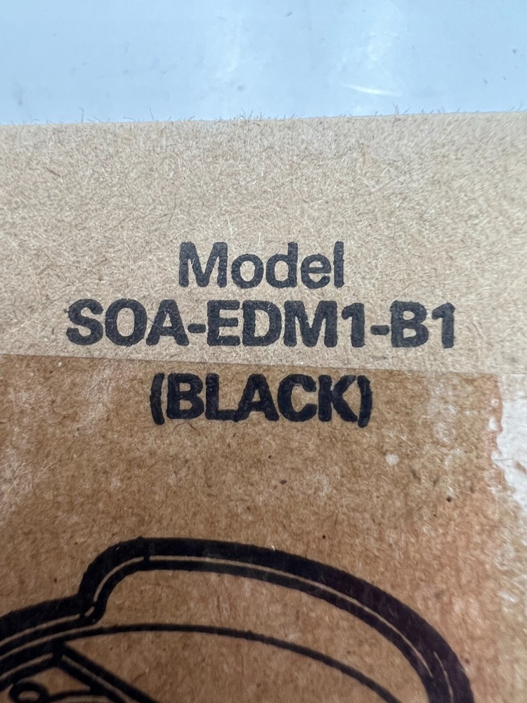 Sanus SOA-EDM1-B1 Speaker Mount Black Sleek Design For Echo Dot