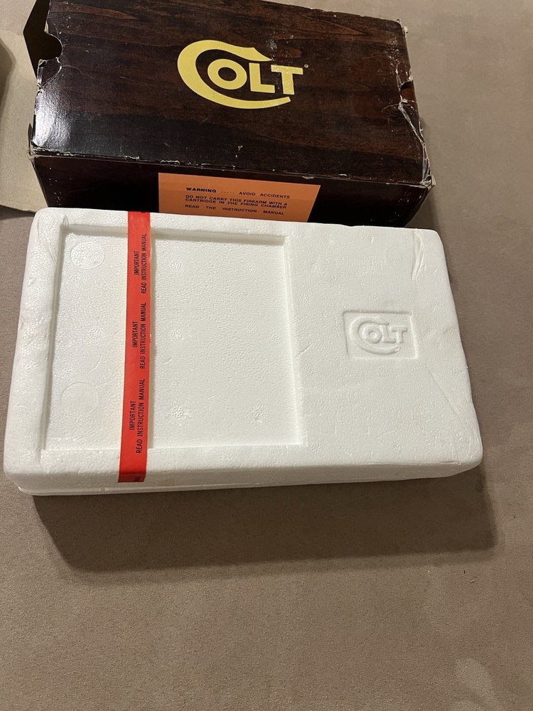Colt Factory Original Python 2.5, 3, Or 4 Inch Box