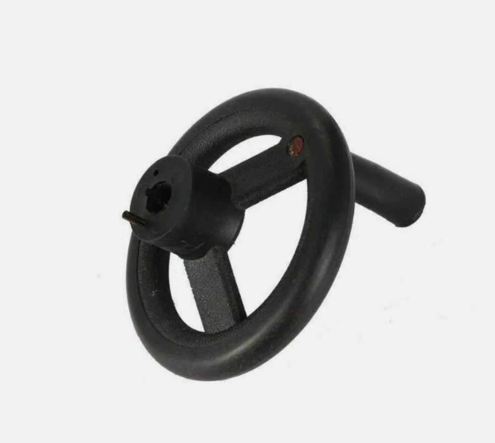 1set Milling Machine Fine Feed Black Plastic Hand Wheel + Feed Reverse Knob