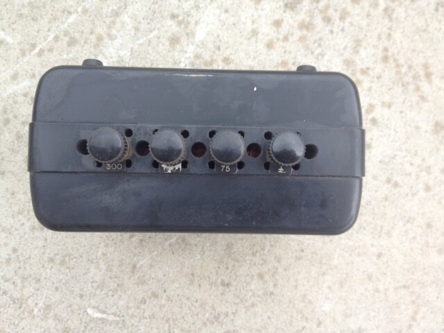 Analog AC Voltmeter 75, 150, 300V, Weston Electrical Instrument