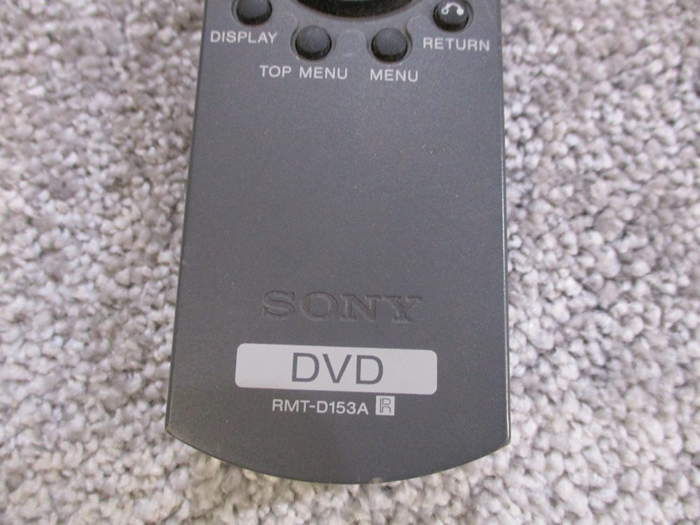 Sony DVD Player Remote RMT-D153A