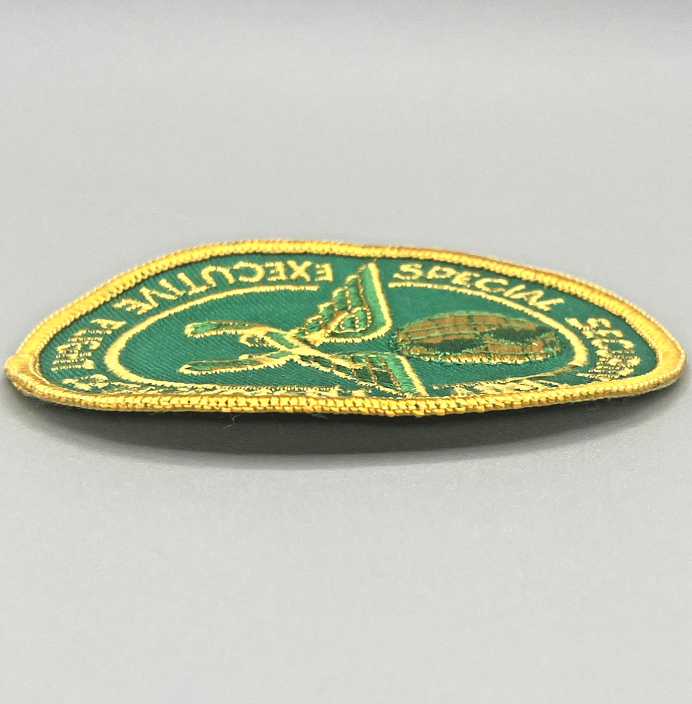 Special Security Unit Executive Flight Detachment Military Patch 3" Green Gold
