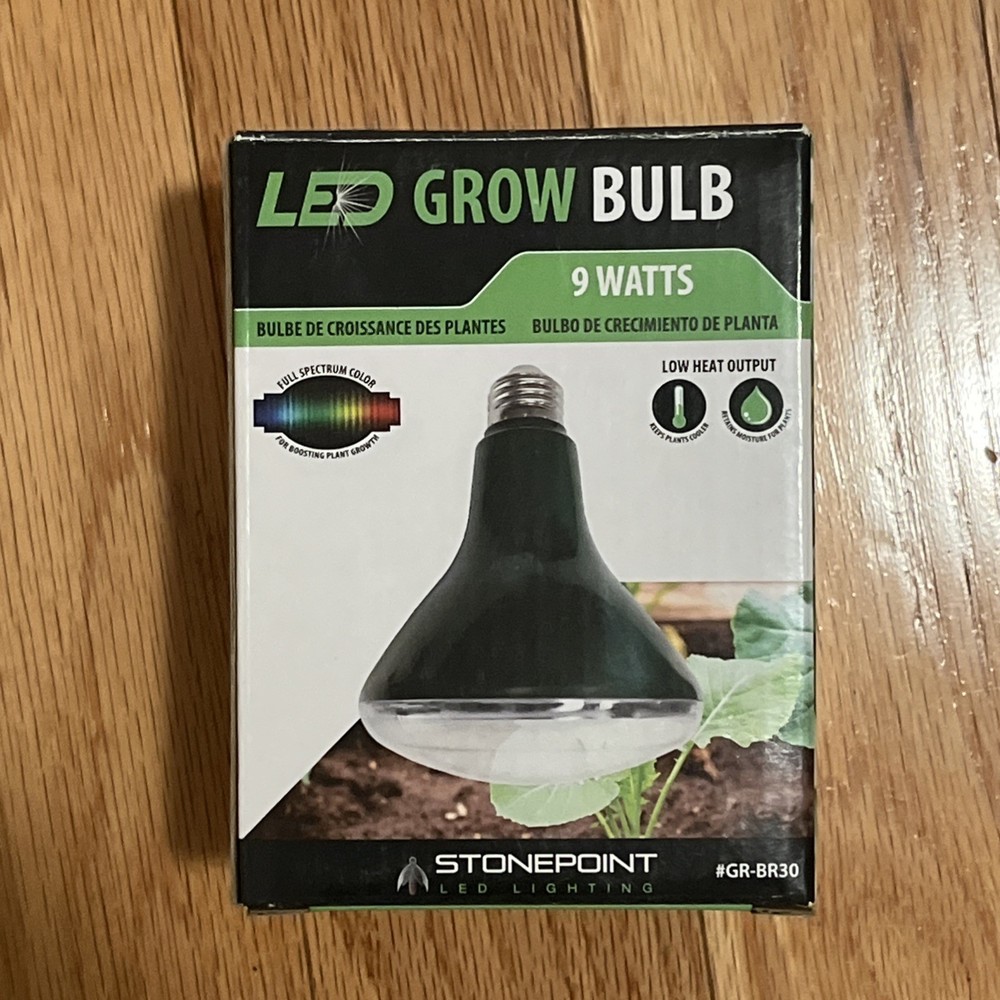 Grow Light Stonepoint LED Lighting Bulb GR-BR30