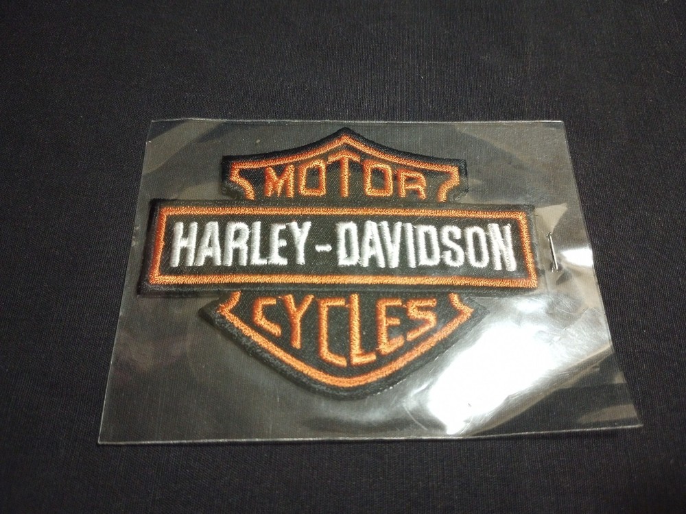 VINTAGE STYLE HARLEY DAVIDSON EMBROIDERED PATCH