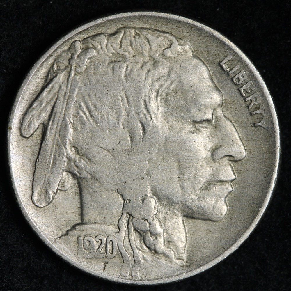 1920 Buffalo Nickel CHOICE AU E161 AL