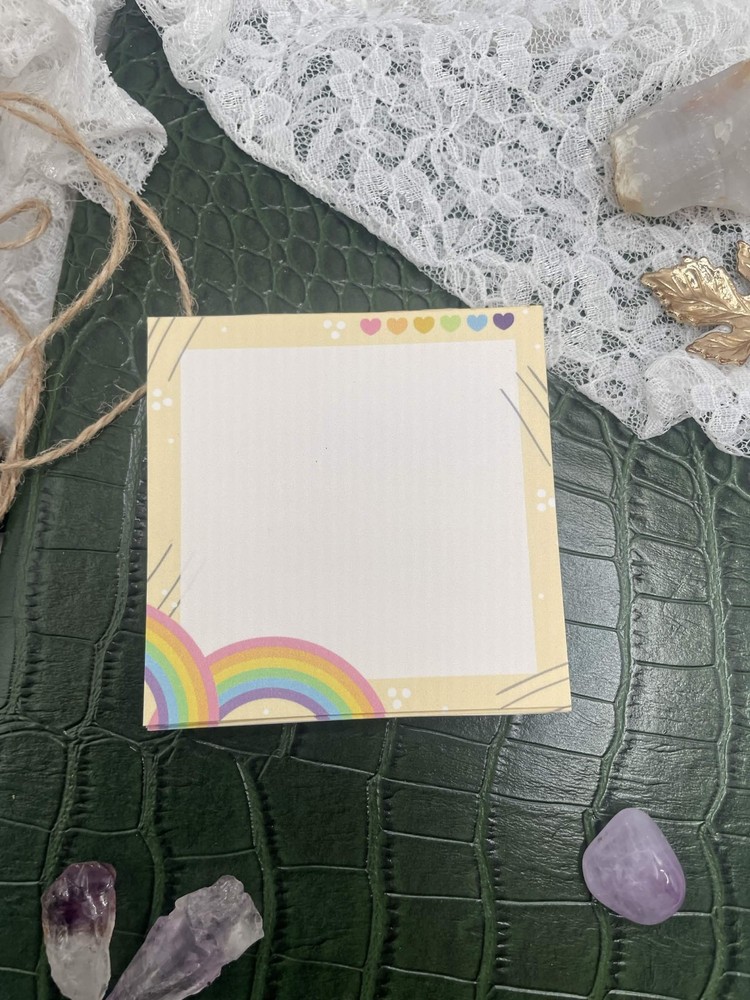 Rainbow Tear Away Notepad