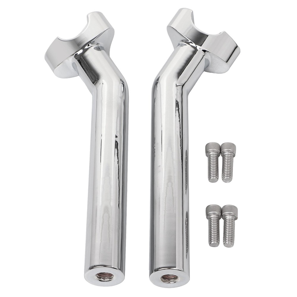 8-1/2" Chrome Pullback Handlebar Riser For Harley 1" Bar Softail Sportster 1000