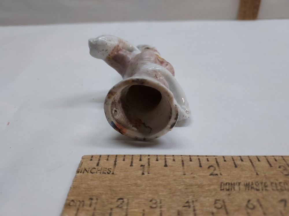 Porcelain HALF DOLL - damaged - listing #1116251