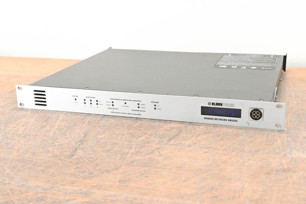 Klark Teknik DN9650 Digital Audio Network Bridge CG01GBA