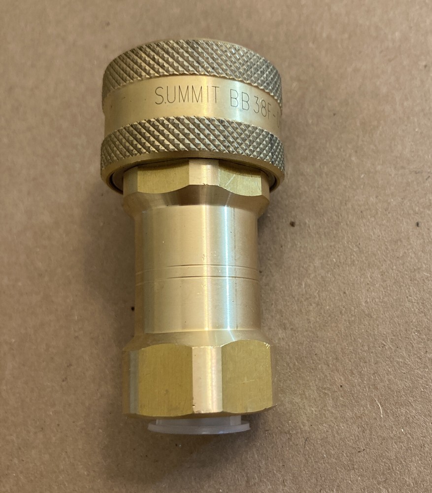 3/8″ NPT ISO 7241-B Brass Quick Connect Female Coupler
