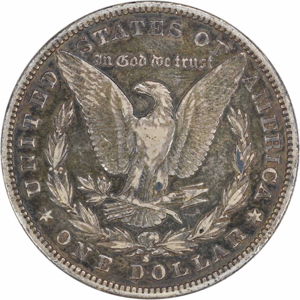 1883-S Morgan Silver Dollar EF Uncertified #215