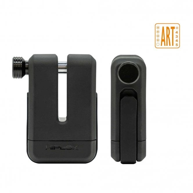 Hiplok Security Brake Disc Lock - MD1000 Anti-Grinder - Black