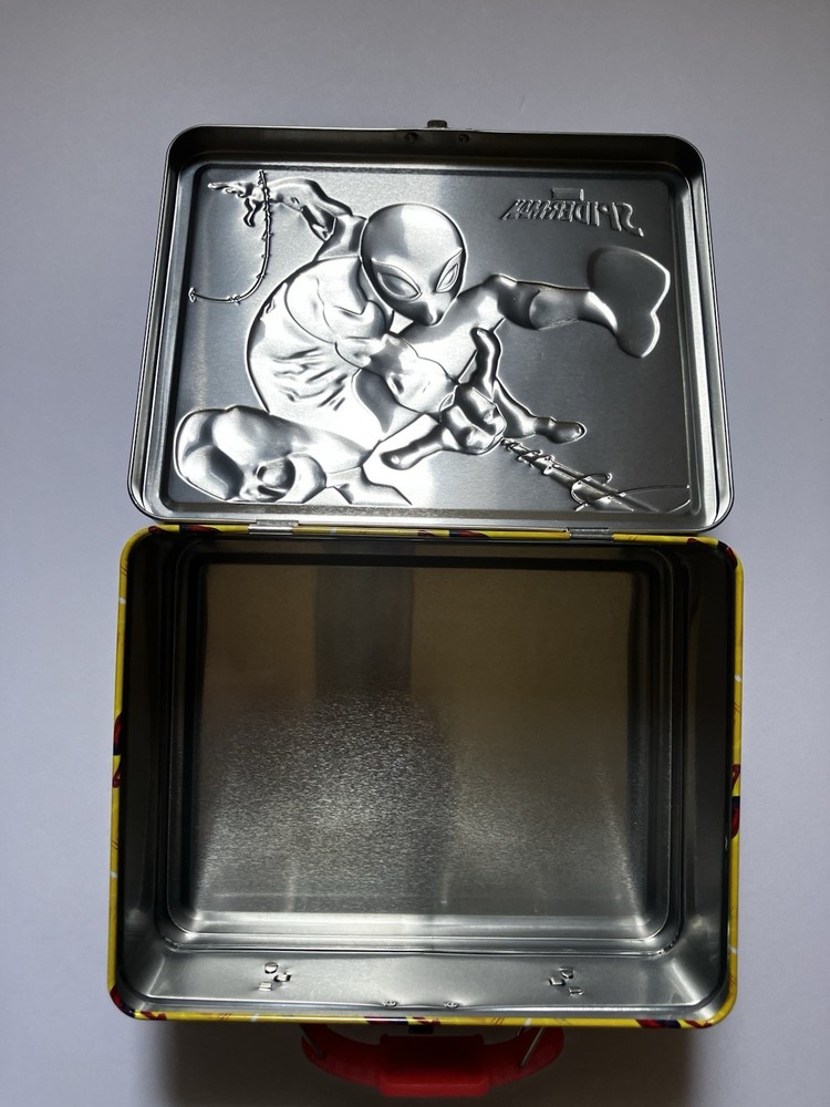 Marvel Spider-Man Embossed Lunchbox by The Tin Box Company