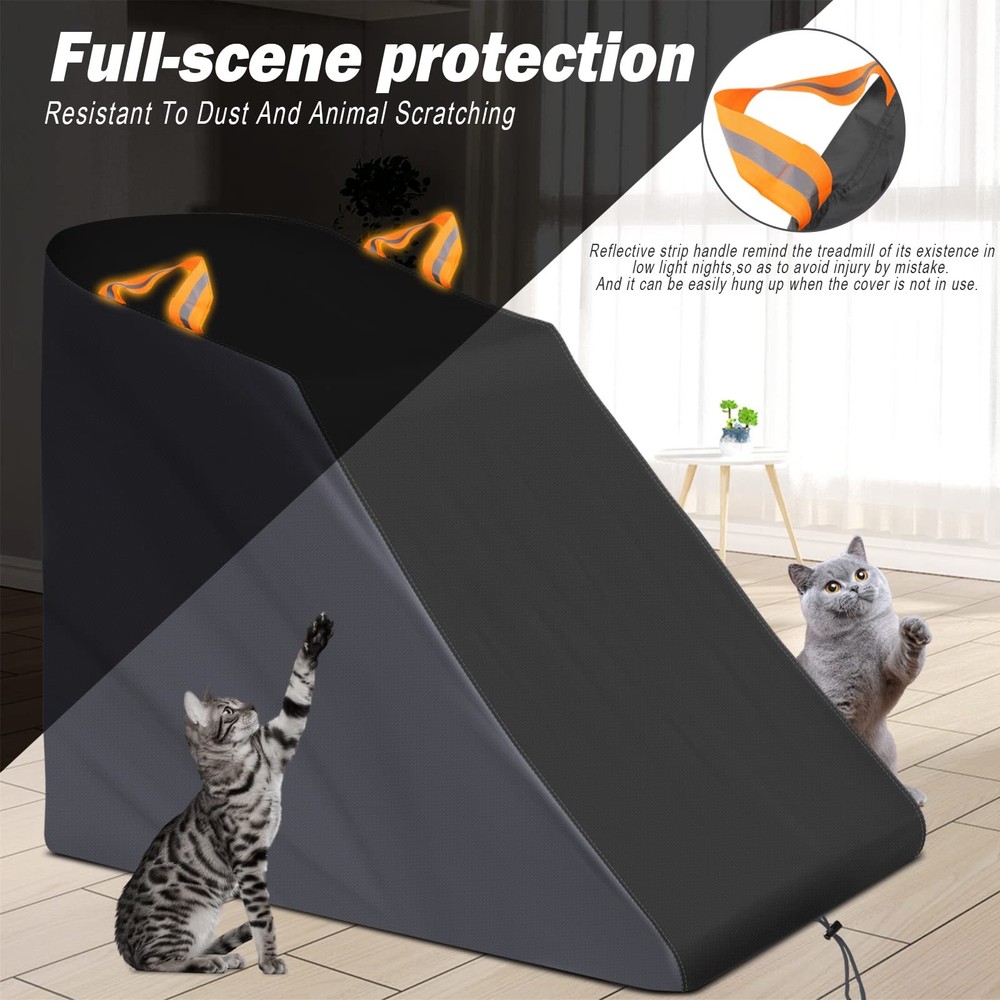 Treadmill Cover Waterproof Dustproof Running Machine Cover Exercise Workout E...