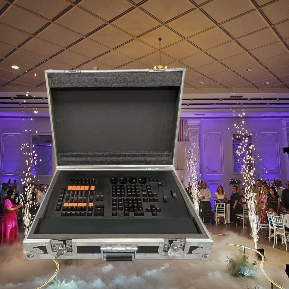 flight case pack dj show club lighting M.A2 controller console 2048 parameter US
