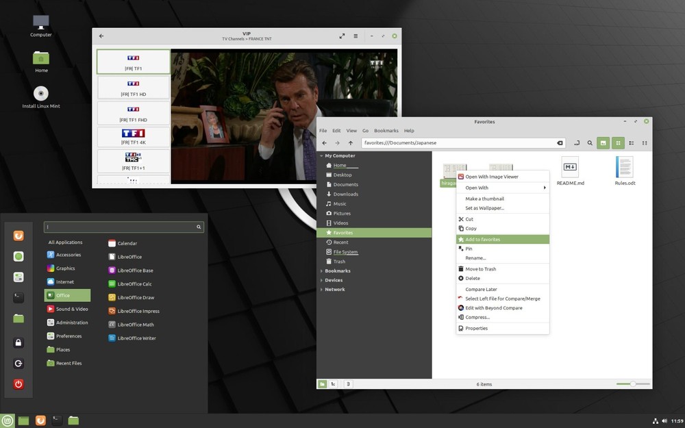 Linux Mint 21.4-in-1 USB Bootable Drive with Cinnamon, Mate, XFCE, and Edge 32GB