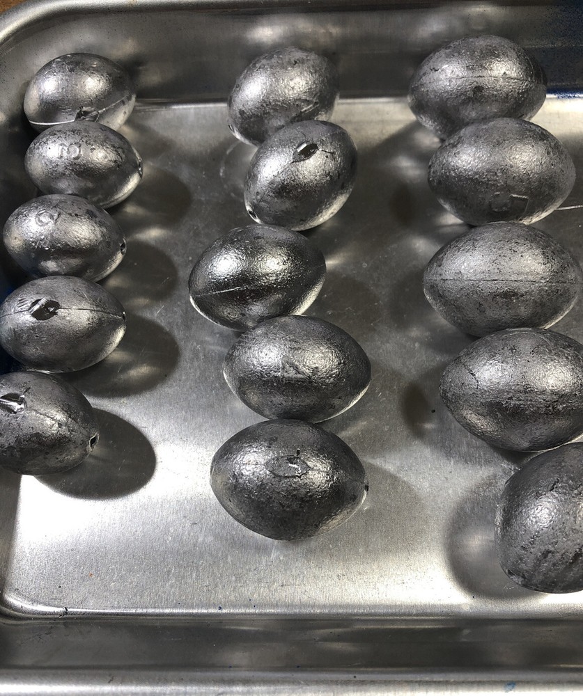 Fishing Weights 3oz 4oz 5oz (5pc Each)