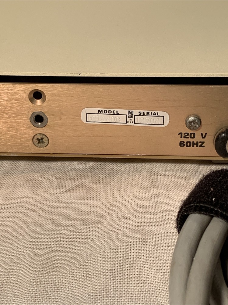 Vintage RCA Video Date Time Generator