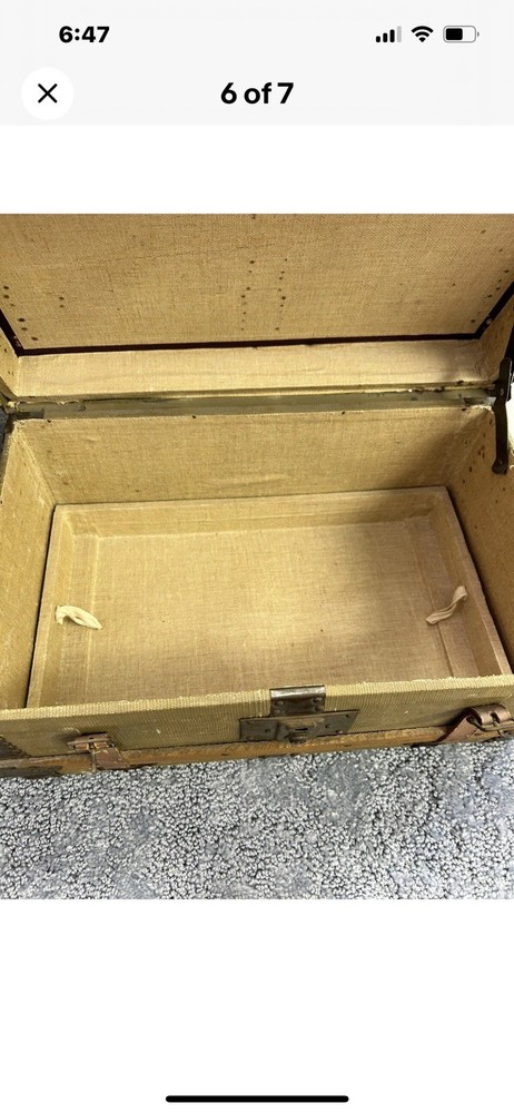 Antique Child’s Toy Trunk