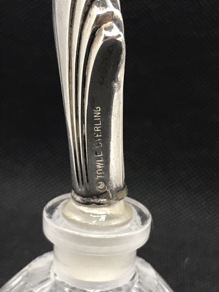 Vintage Towle Sterling Perfume Bottle