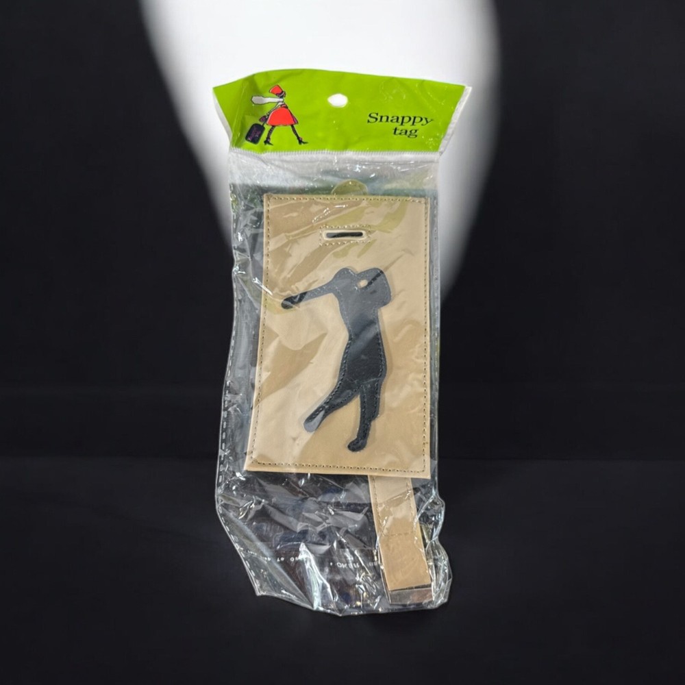 Luggage Tags  Golfer- Brand New