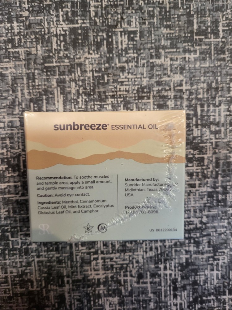 NEW Sunbreeze Essential Oil 3 pack