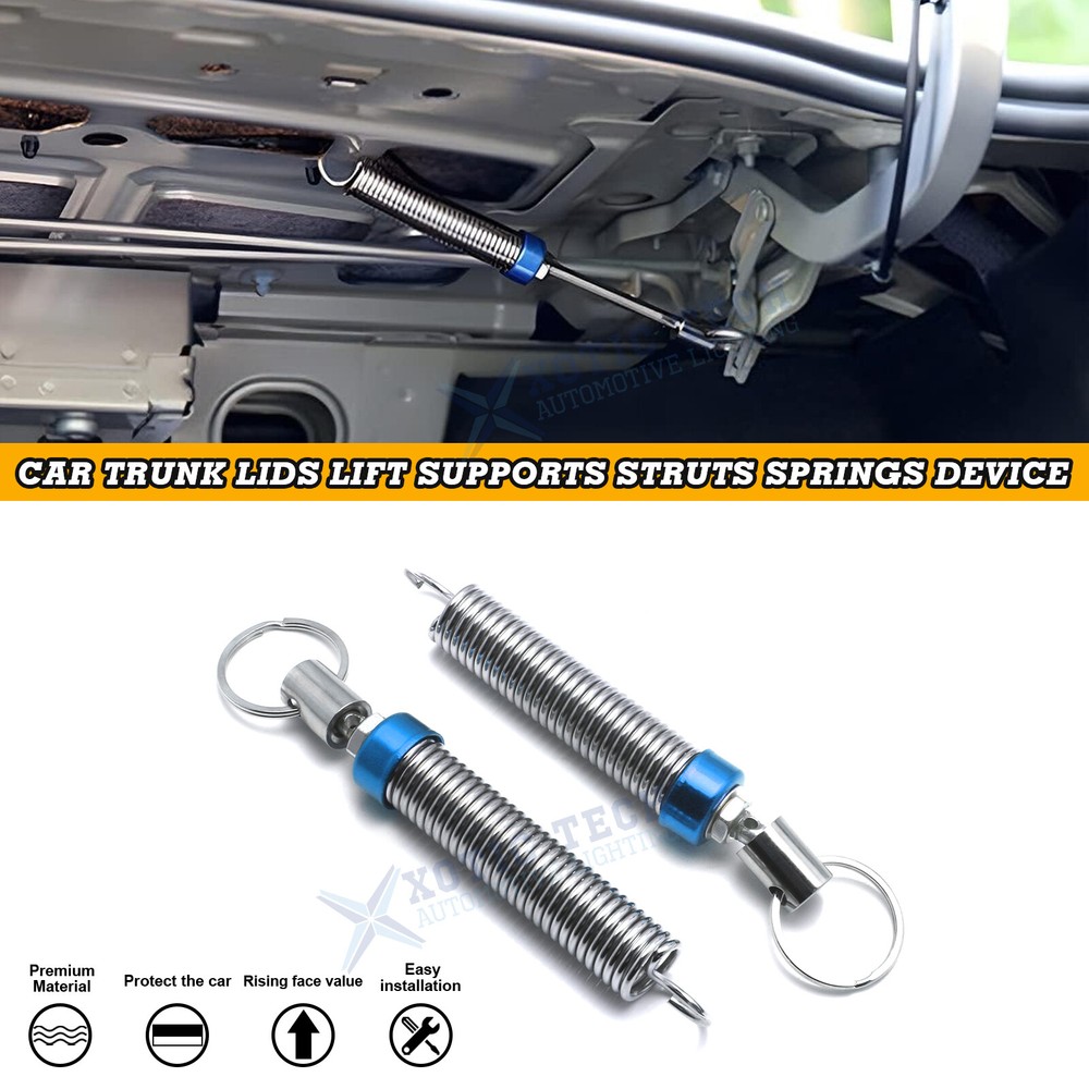 Car Trunk Lid Metal Spring Automatic Lifting Device Universal Lifter Accessory