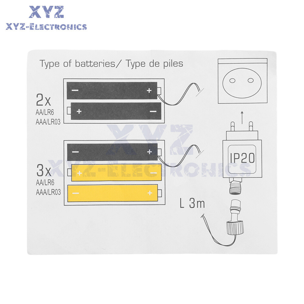 4.5V 3V AAA Battery Eliminator Dummy Battery Adapter for Replace AAA Battery