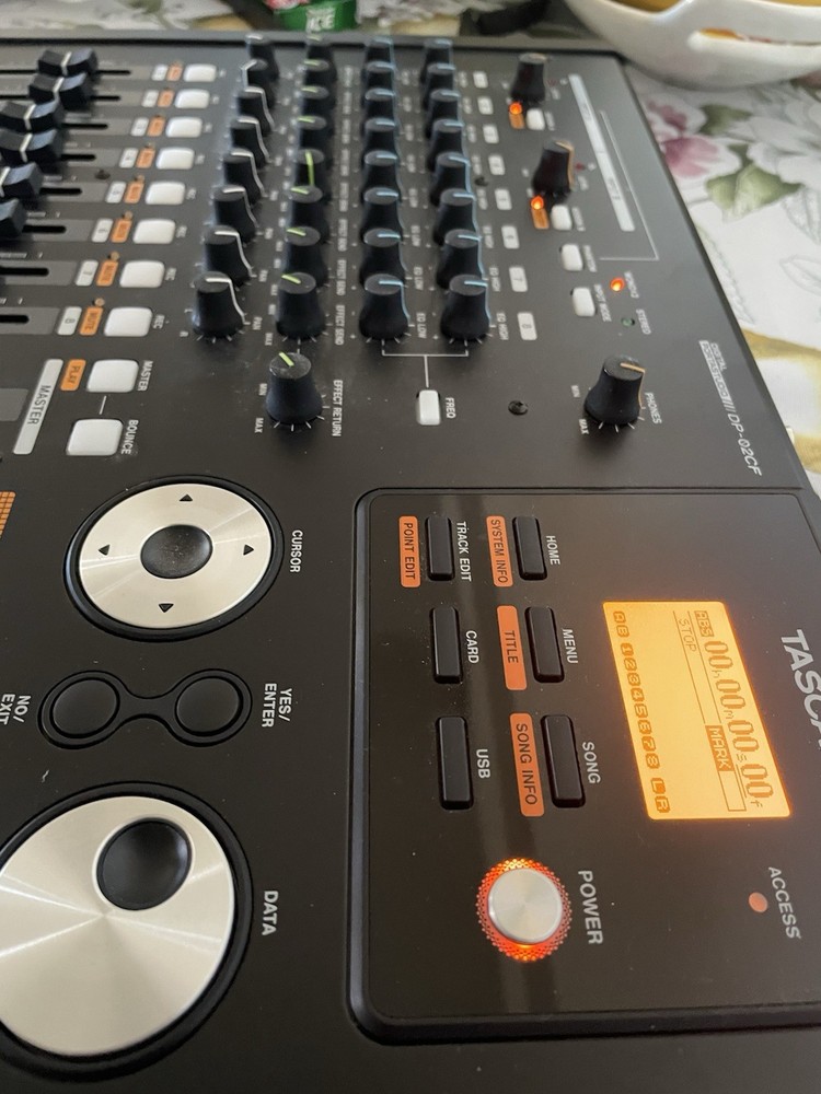 Tascam DP-02CF Digital Porta Studio 8-Track Multi Track Recorder
