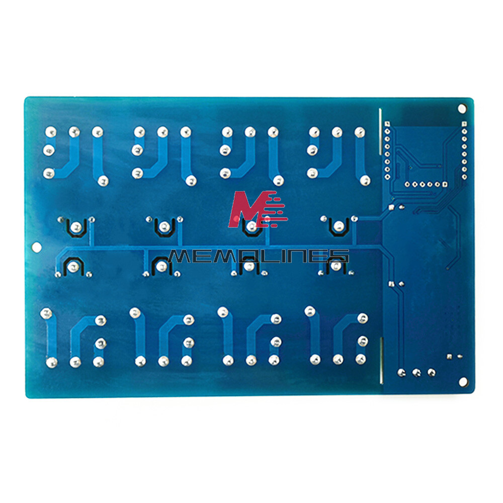 DC7-28V 5V ESP8266 WiFi 8-Channel 30A Relay Module ESP-12F Development Board