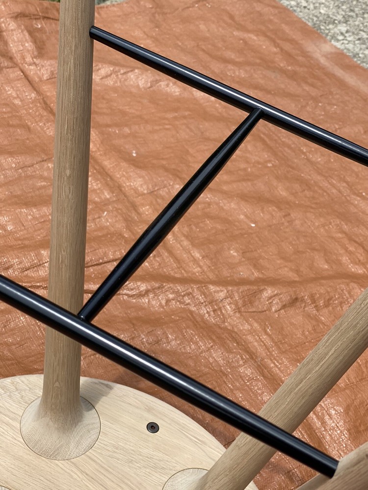 Mater Space Premium Edition Soaped Oak Counter Stool