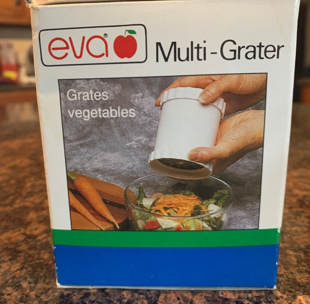 Eva multi grater,  never used, open box