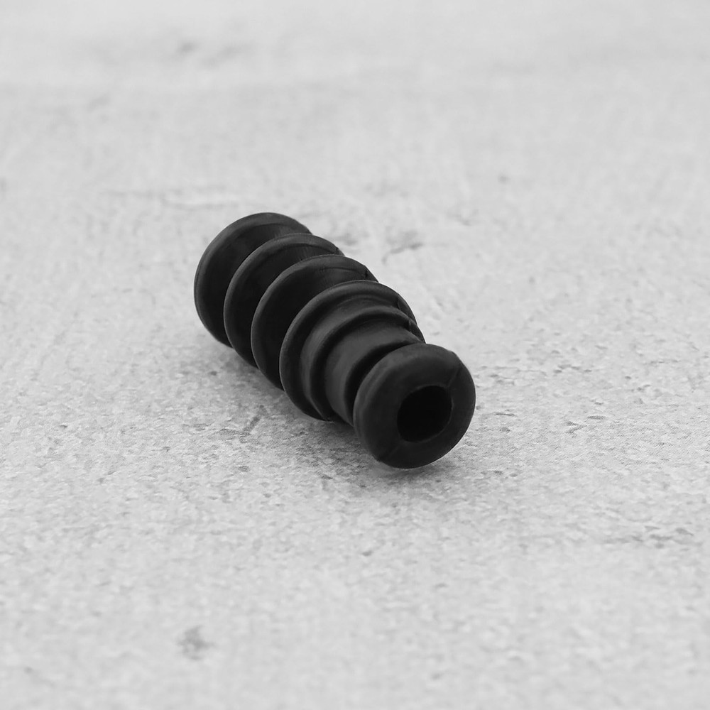 Create idea 5PCS Waterproof Push Rod Rubber Seal Bellow Protection Black