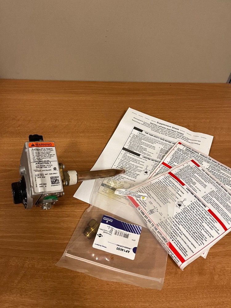 Protech Rheem SP20164 Gas Control Replacement Kit