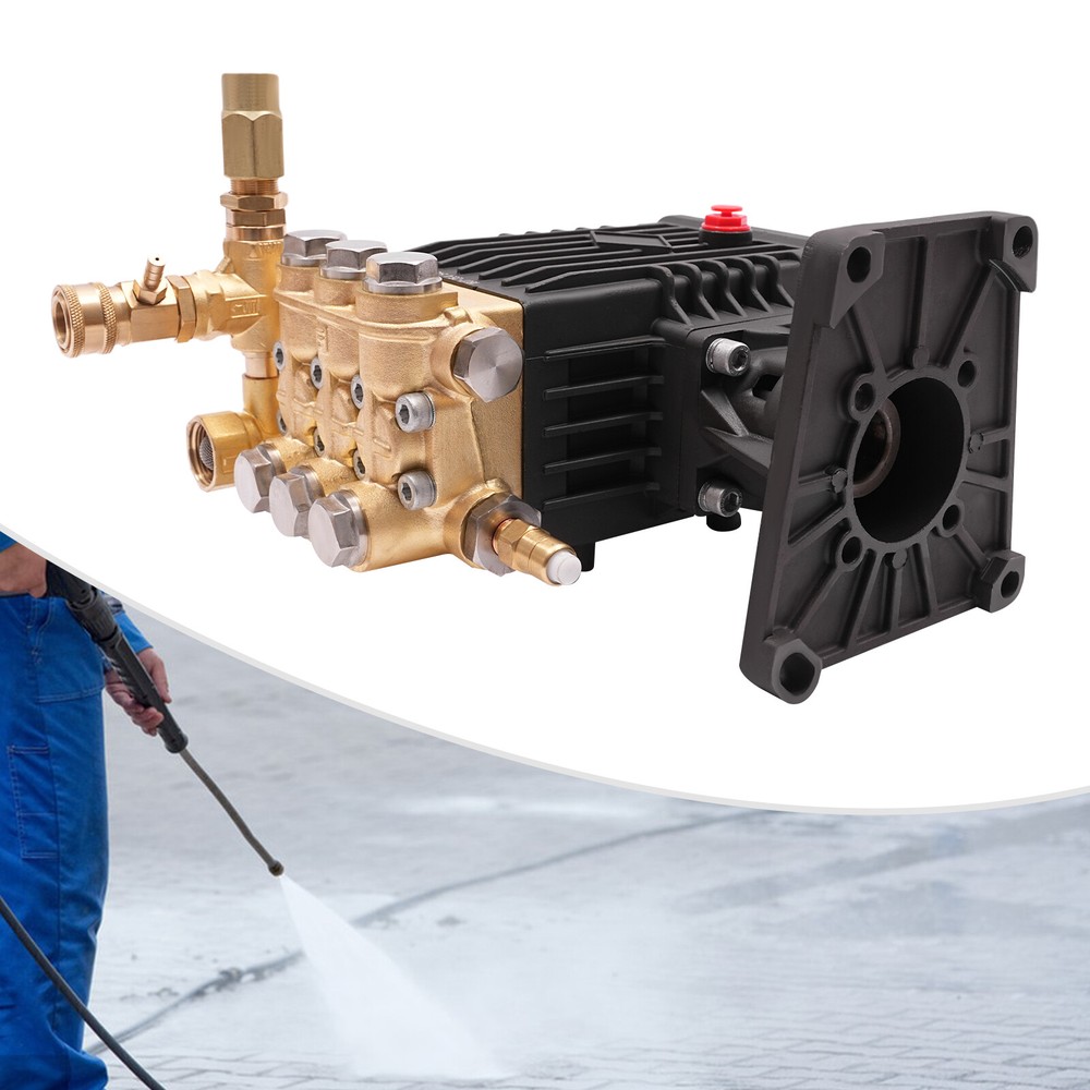 4000 PSI Pressure Washer Pump, 13HP, 4 GPM, Durable Brass & Aluminum Design