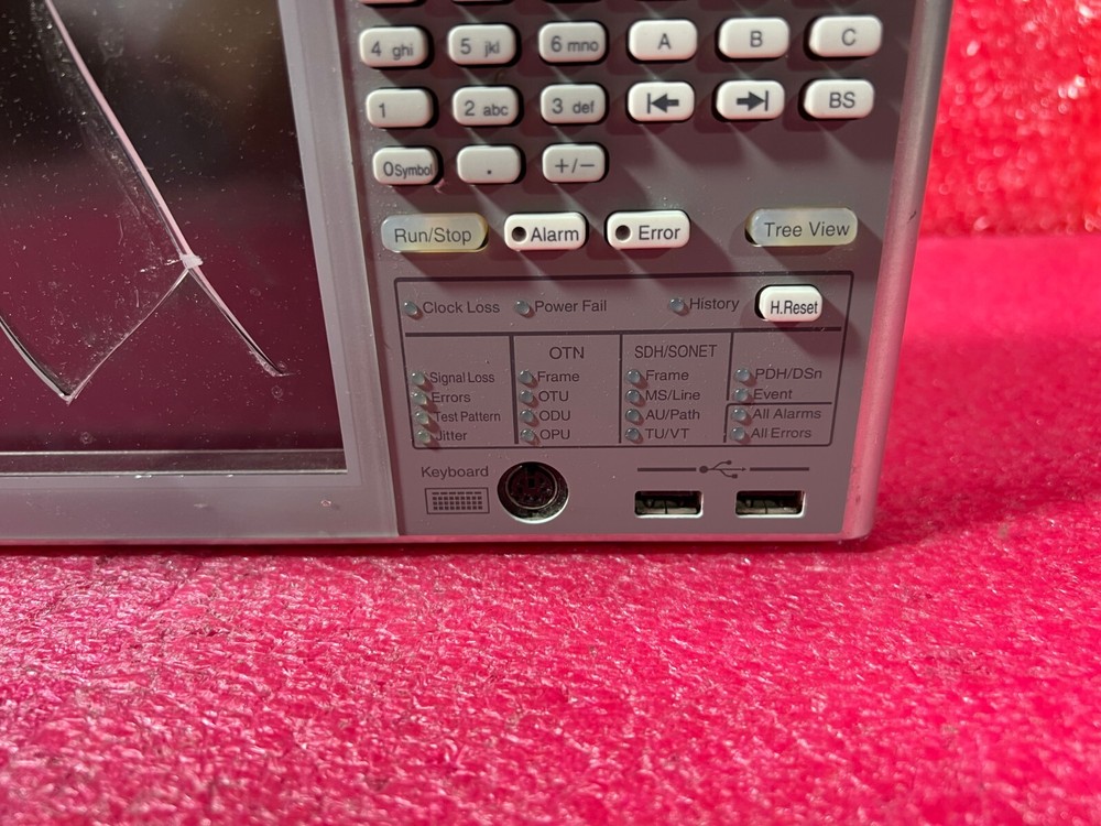 Anritsu MP1590B Network Performance Tester ''Panel only''