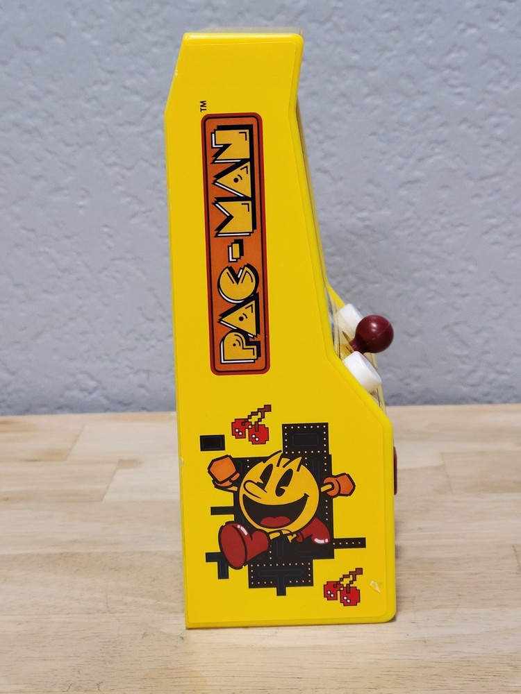 Pac-Man Mini Tabletop Arcade Game Pacman Machine Tested