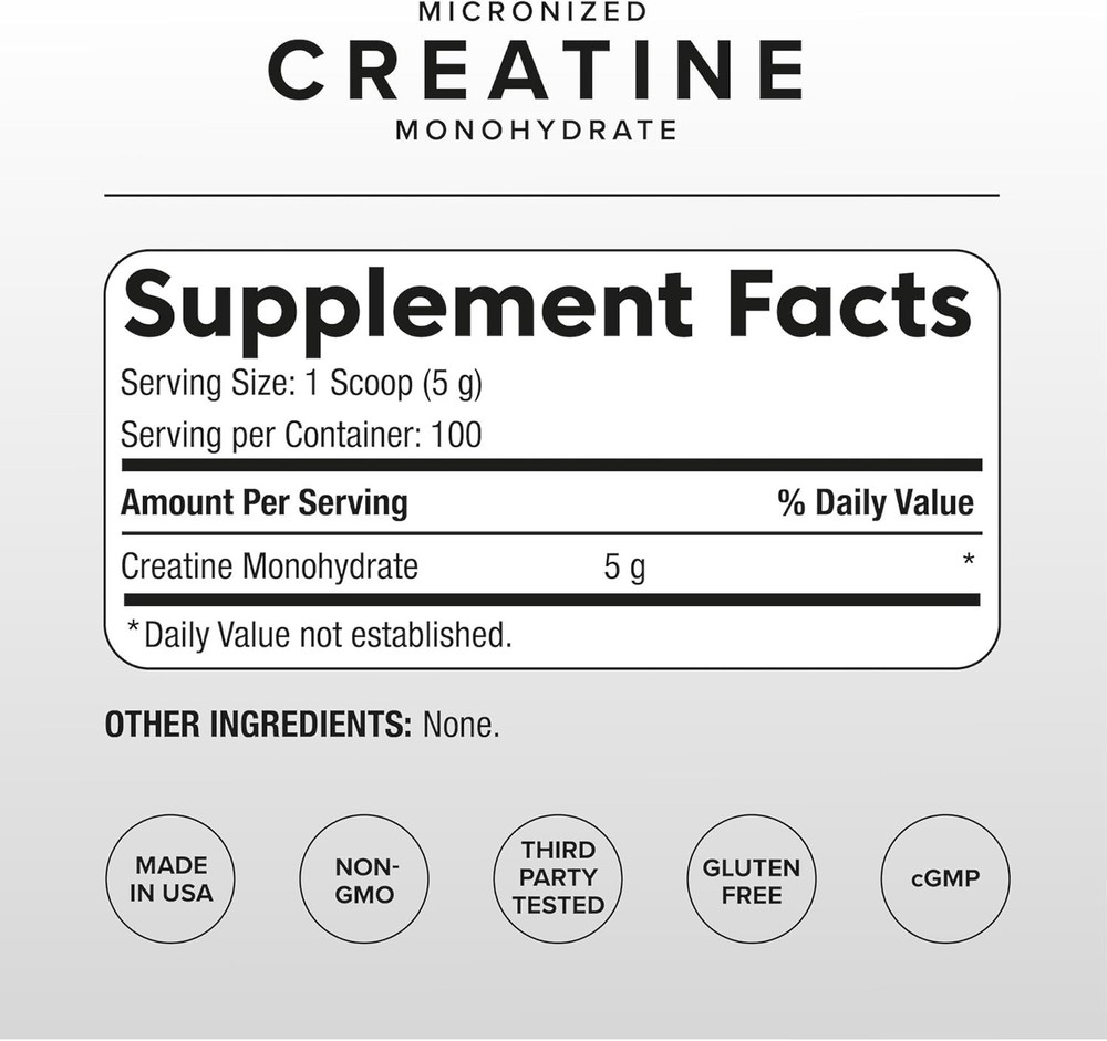 Puregen creatine 1 pk